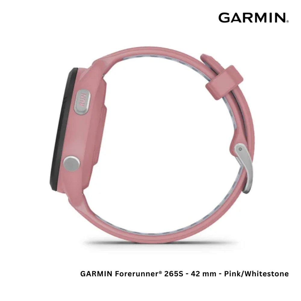 GARMIN - Forerunner® 265S Smart Watch ( 42mm ) | Pink/Whitestone