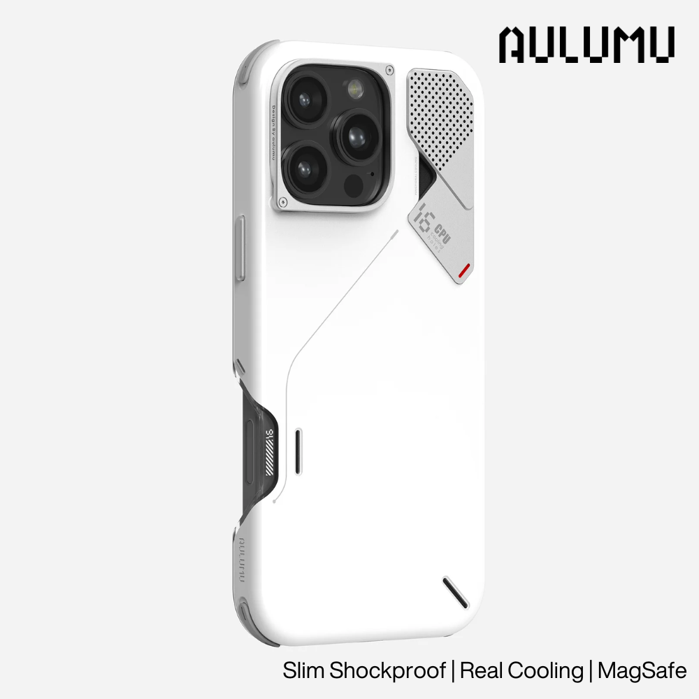Aulumu A16 Slim Shockproof Case for iPhone 16 Pro Max Series | Real Cooling | MagSafe