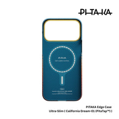 PITAKA - iPhone 17 Pro Max Case ( Ultra-Slim California Dream-01 (PitaTap™) )