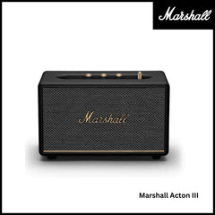 Marshall - Acton 3 Bluetooth Homeline Speaker - Black