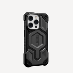 UAG iPhone 14 Pro Max Monarch Pro MagSafe - Kevlar Silver