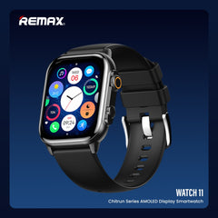 REMAX Watch 11 Chitrun Amoled Display Smart Watch(Black)