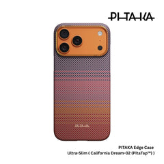 PITAKA - iPhone 17 Pro Max Case ( Ultra-Slim California Dream-02 (PitaTap™) )