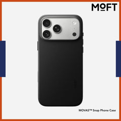 MOFT - MOVAS™ Snap Phone Case For iPhone 17 Pro Max - Jet Black