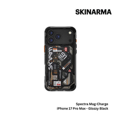 Skinarma - Spectra Magsafe Case For iPhone 17 Pro Max - Glozzy Black