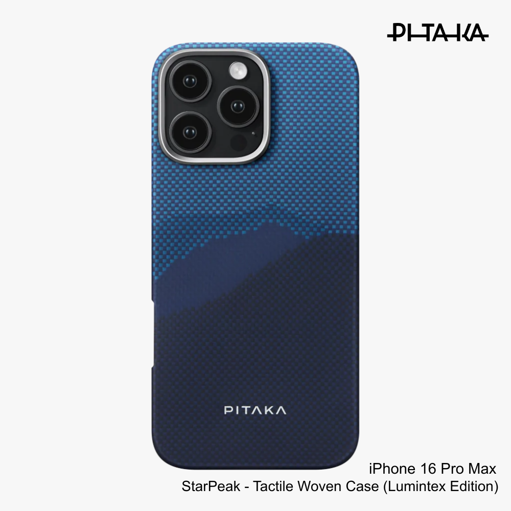 PITAKA - iPhone 16 Pro Max Case ( StarPeak Luminous ) - Over