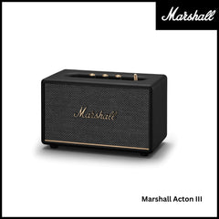 Marshall - Acton 3 Bluetooth Homeline Speaker - Black