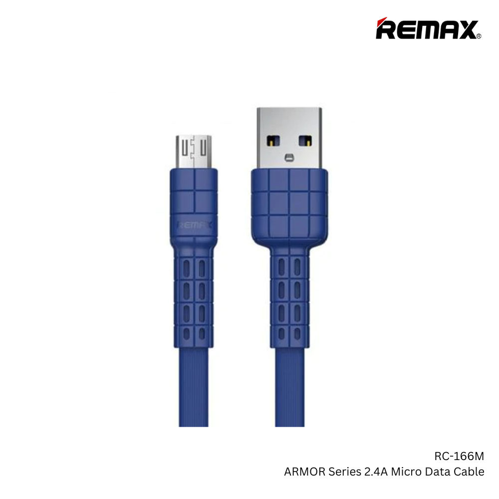 REMAX RC-166M Armor Series 2.4A USB To Micro Data Cable