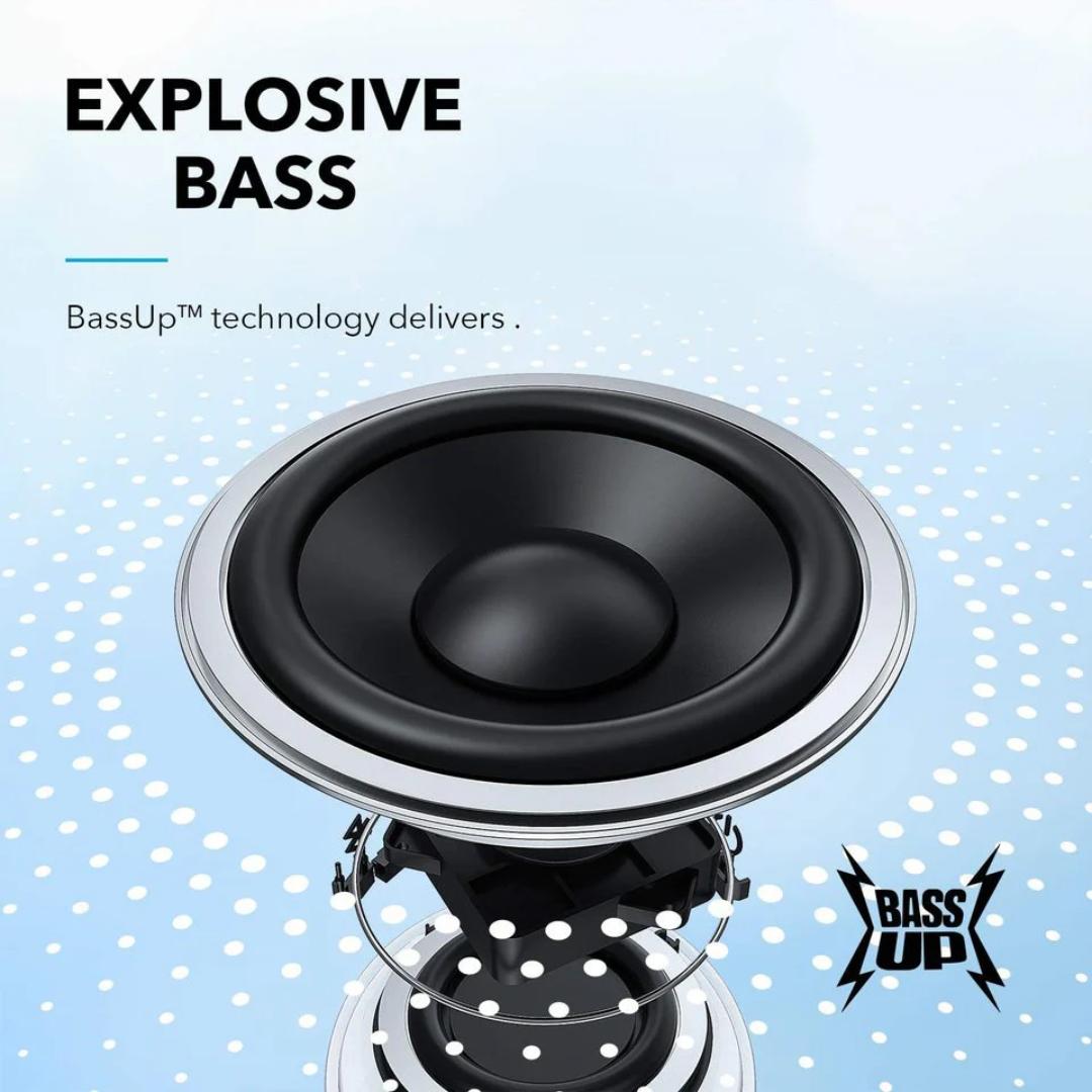 Anker Soundcore Mini 3 Bluetooth Speaker, BassUp and PartyCast Technology, USB-C, Waterproof IPX7, and Customizable EQ