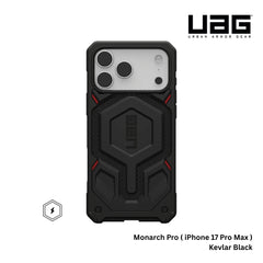 UAG - Monarch Pro Case For iPhone 17 Pro Max - Kevlar Black