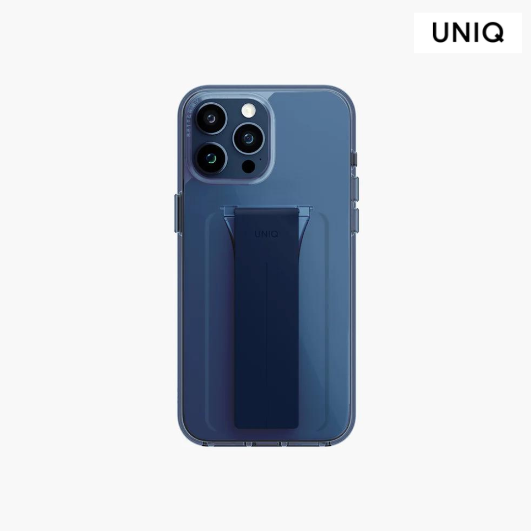 UNIQ iPhone 15 Pro Heldro Mount + Holder  Case - Clear