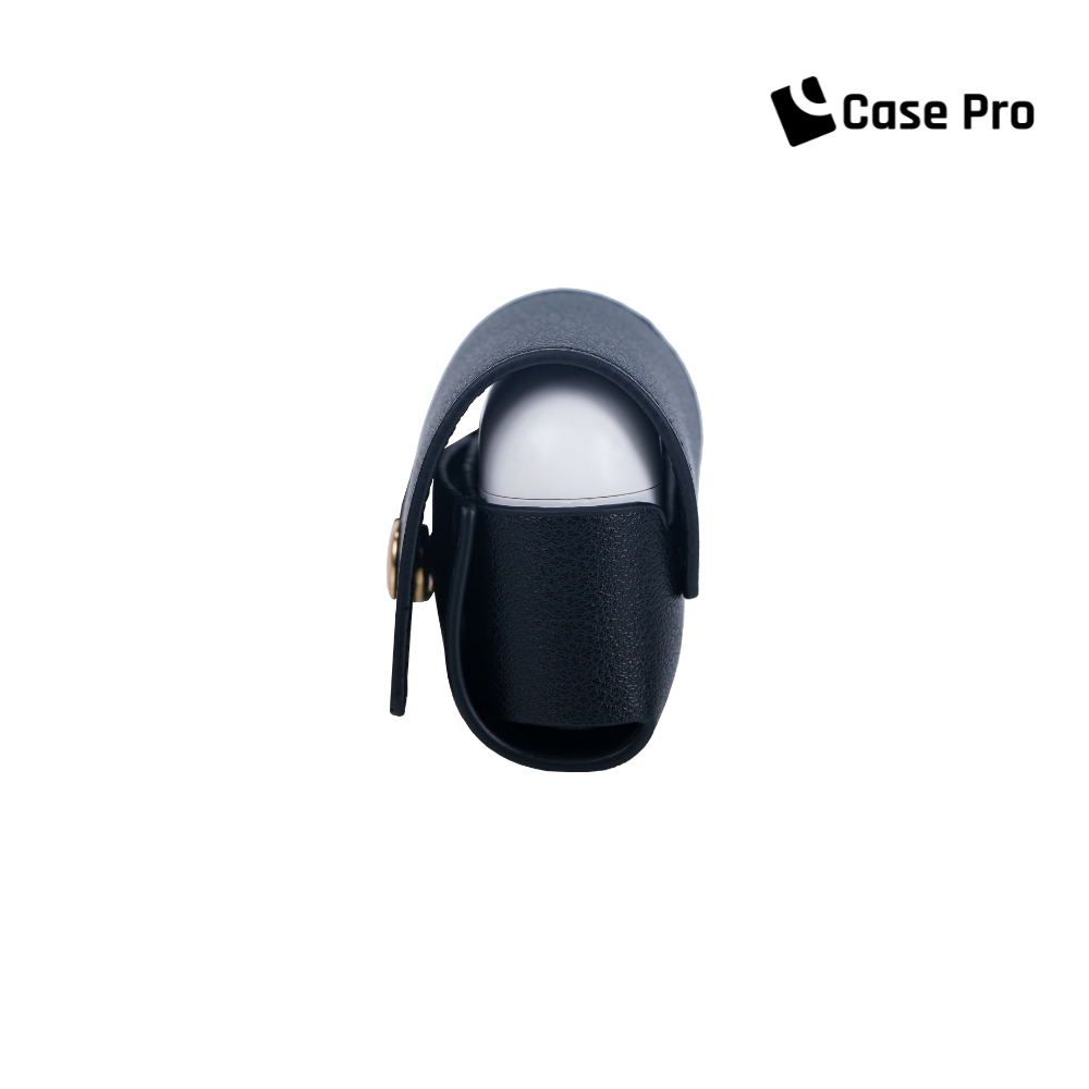 Case Pro (2nd Generation) Airpods Pro Leather Case-Black