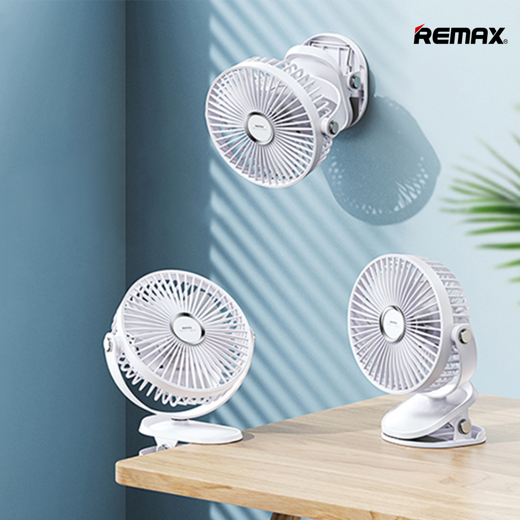 REMAX F41 6-Inch Wireless Air Circulating Clamp Fan