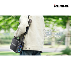 Remax RB-M51 5.4 Chenyie Series Portable Wireless Speaker With Light (120W) - Black