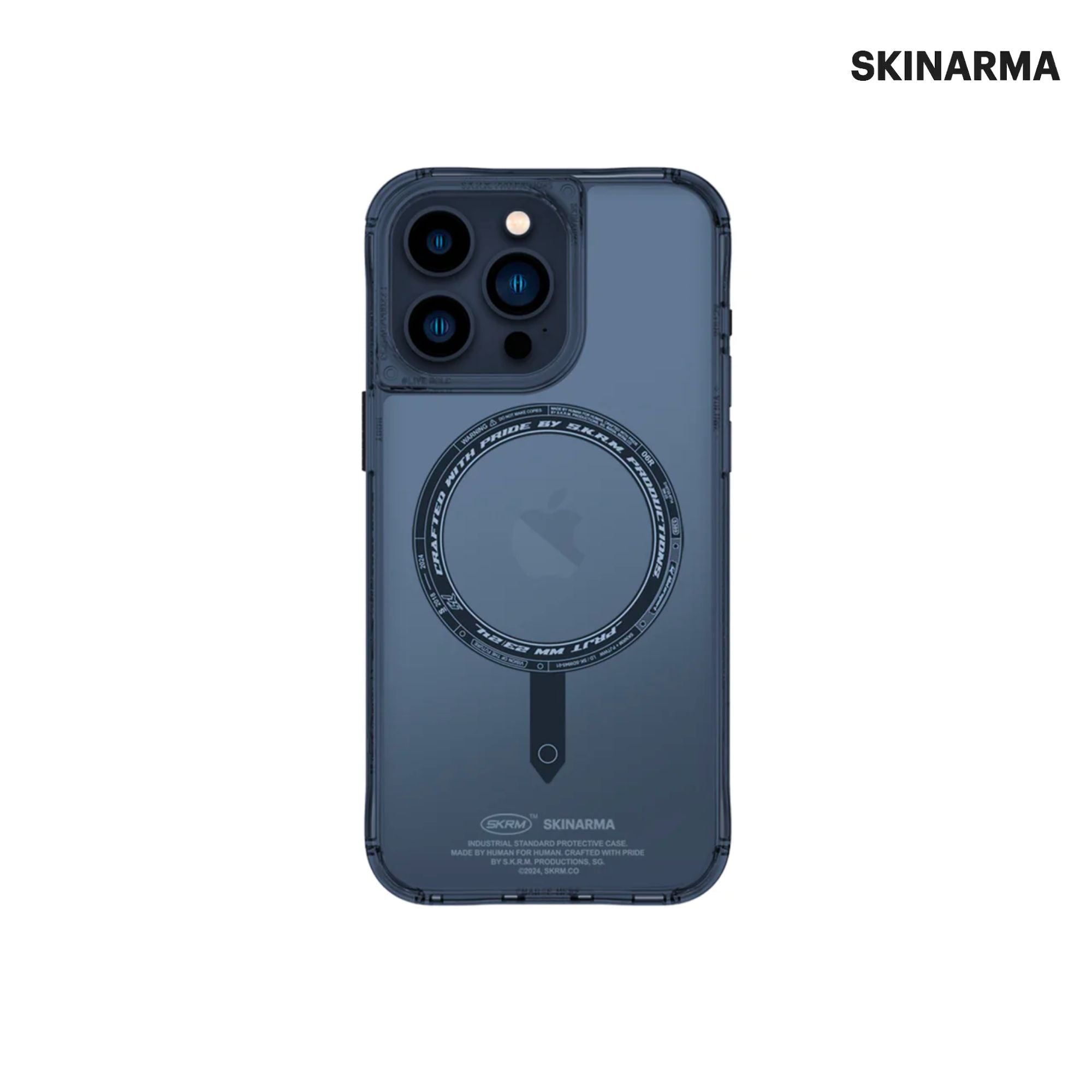 Skinarma iPhone 15 Pro SAIDO Magnetic Charging (Blue)