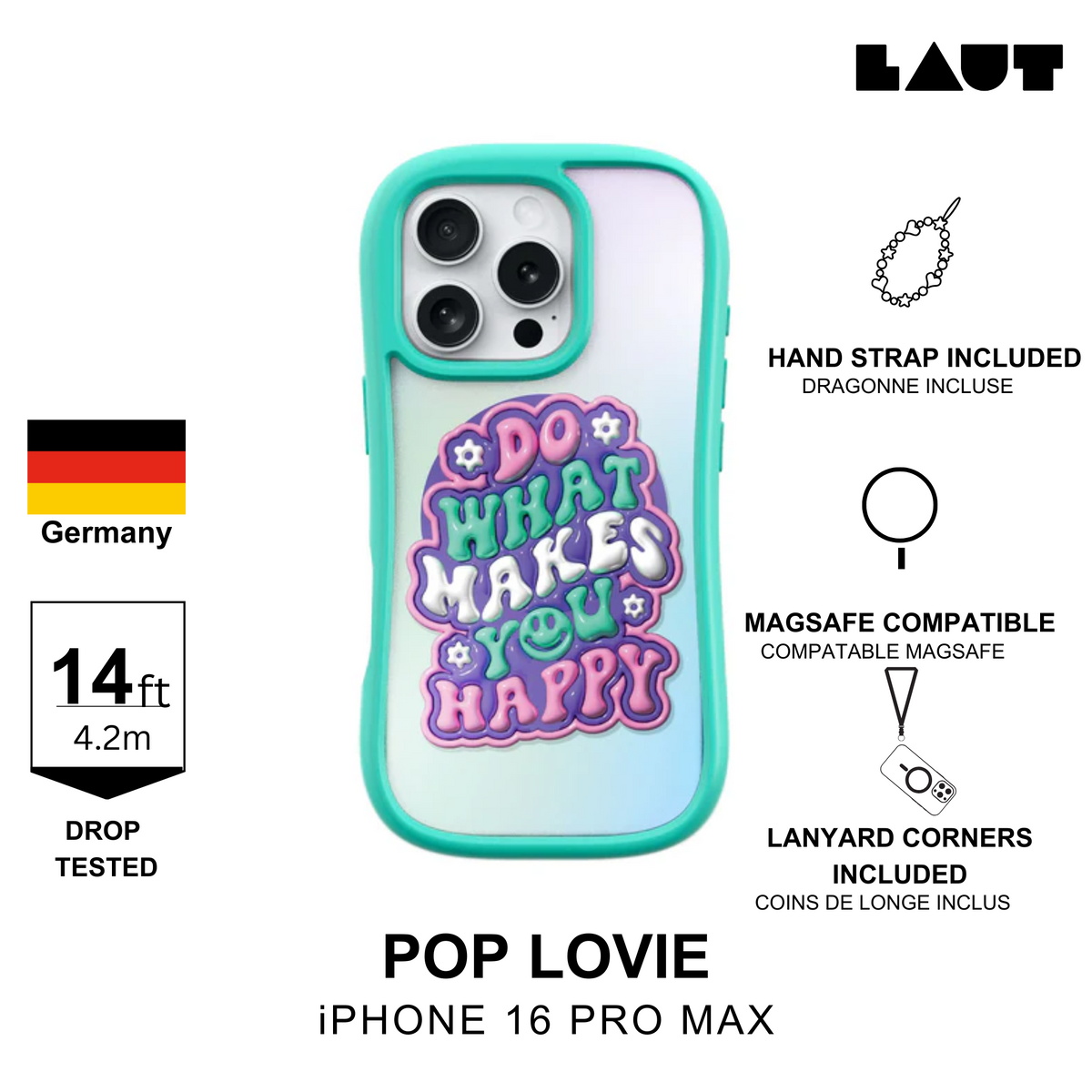 LAUT POP LOVIE iPhone 16 Pro Max