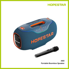 HOPESTAR - A80 Portable Boombox Speaker (350W) - Blue