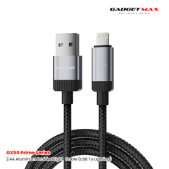 GADGET MAX - GX50 Type-C Prime Series USB To Type-C Fast Charging Data Cable (3A) - Black