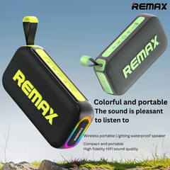 REMAX - RB-M10 Lighting Portable Wireless Bluetooth Speaker (20W) - Blue