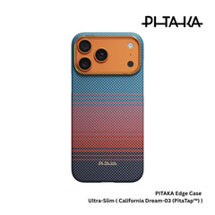 PITAKA - iPhone 17 Pro Max Case ( Ultra-Slim California Dream-03 (PitaTap™) )