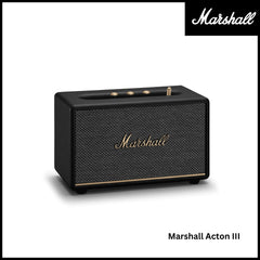 Marshall - Acton 3 Bluetooth Homeline Speaker - Black