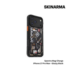 Skinarma - Spectra Magsafe Case For iPhone 17 Pro Max - Glozzy Black