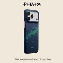 PITAKA - Nearfield Blue 01 Edge Case For iPhone 18 Pro - Milky Way Galaxy 2.0