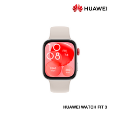 HUAWEI- Watch Fit 3 Smart Watch - White