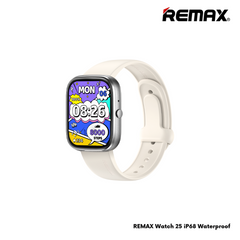 REMAX Watch 25 IP68 IP68 Waterproof Smart Watch - Silver