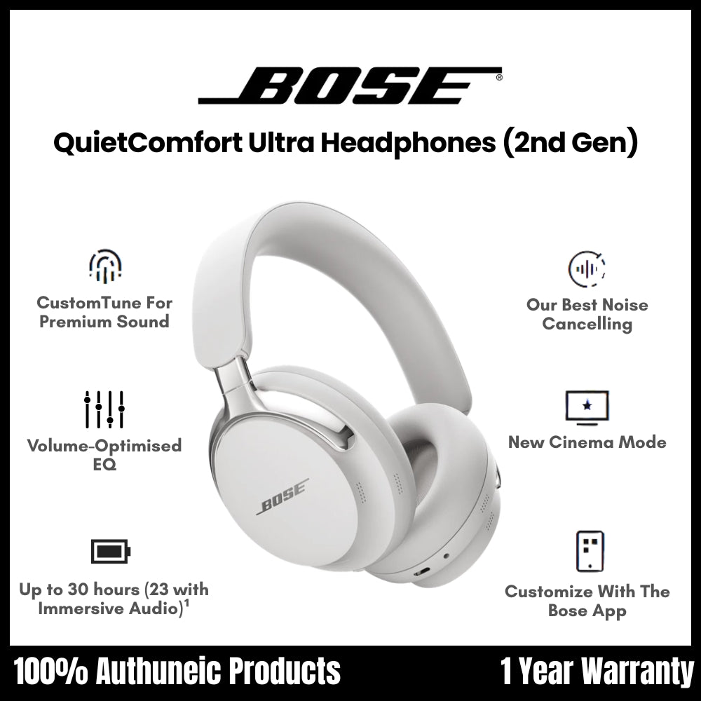 BOSE - Quiet Comfort Ultra Headphone - White