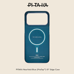 PITAKA - Nearfield Blue 01 Edge Case For iPhone 18 Pro - Milky Way Galaxy 2.0