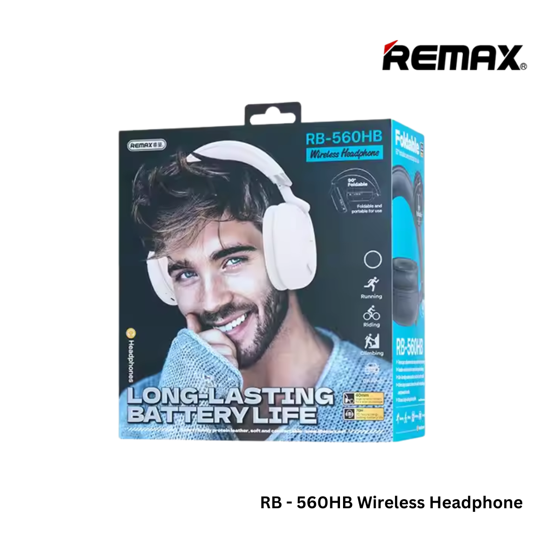 Remax RB-560HB 5.4 Wireless Headphone - Blue