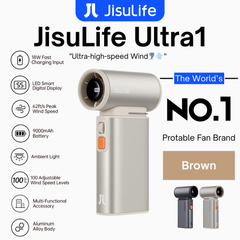 JisuLife - Handheld Fan Ultra 1 ( 9000mAh ) - Light Brown