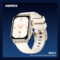 REMAX Watch 11 Chitrun Amoled Display Smart Watch(Silver)