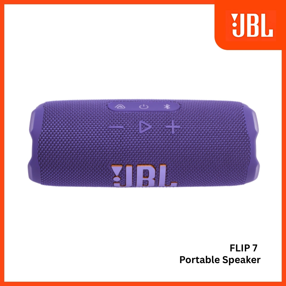 JBL - FLIP 7 Portable Bluetooth Speaker - Purple