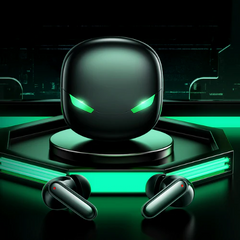 REMAX - GAMEBUDS G1 Steelian Series Gaming Wireless Earbuds - Black