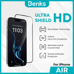 BENKS - Ultra Shield HD Screen Protector - iPhone Air