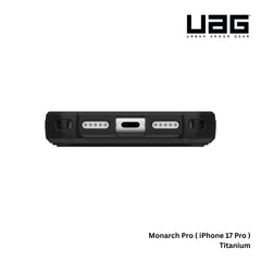 UAG - Monarch Pro Case For iPhone 17 Pro - Titanium