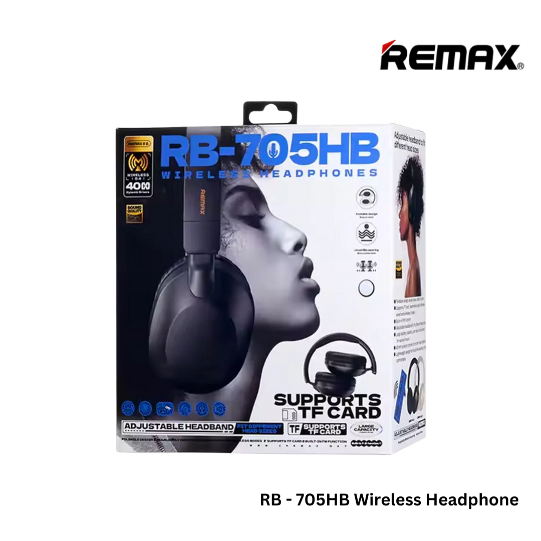 Remax RB-705HB 5.4 Wireless Headphone - Beige