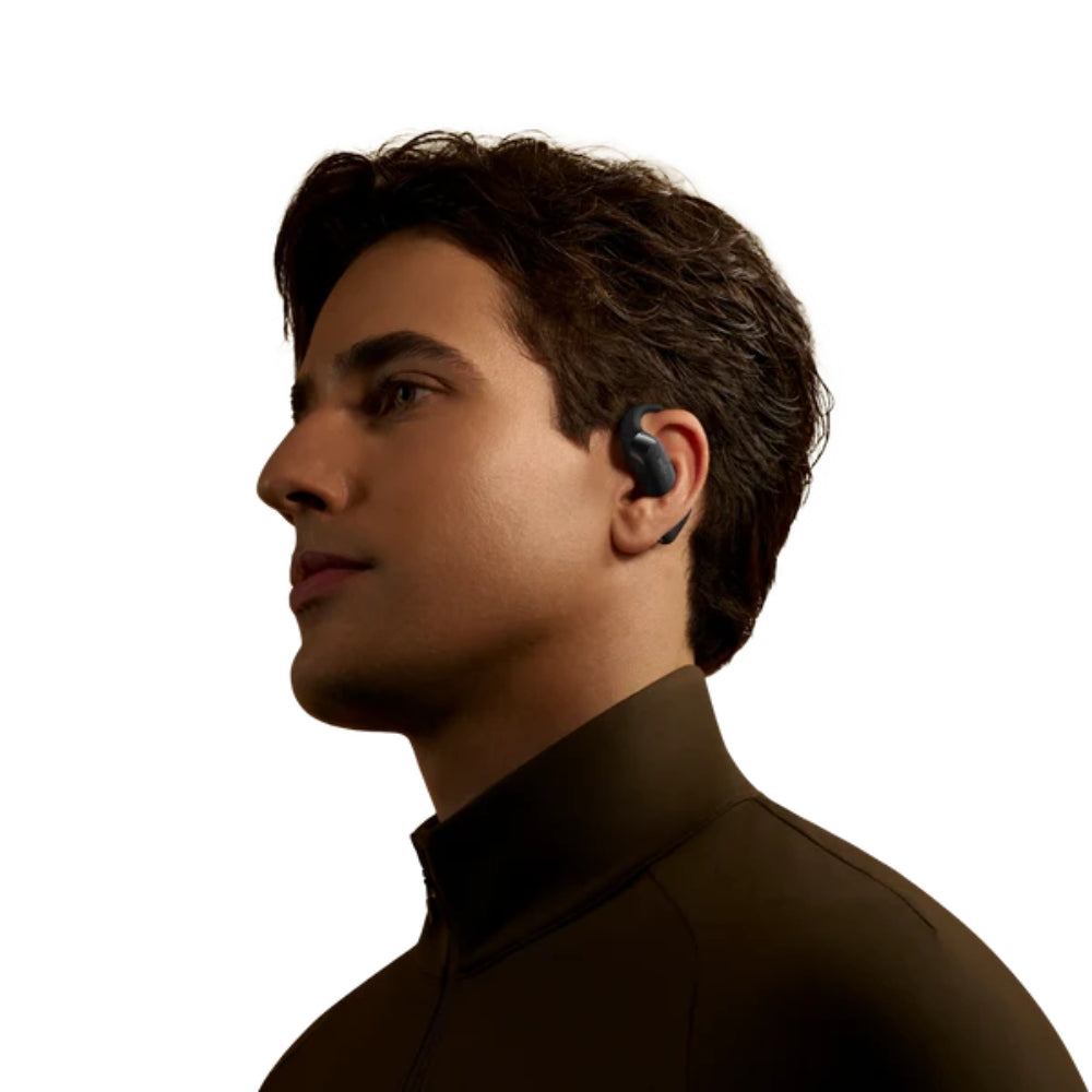 SHOKZ - OPENFIT 2+ Open Ear Bluetooth Earbuds - Black