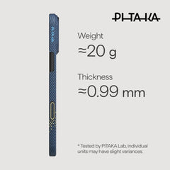 PITAKA - Ultra-Slim Case For iPhone 17 Pro - Milky Way Galaxy