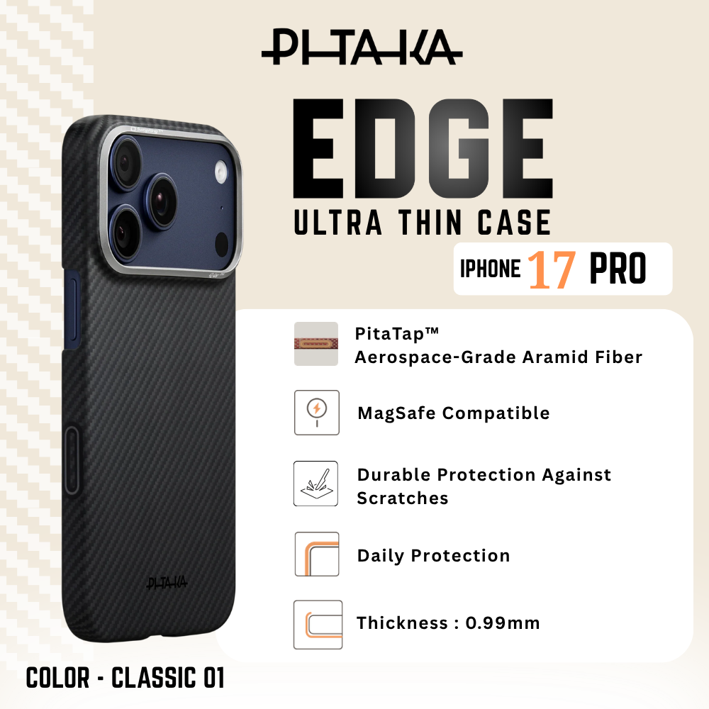 PITAKA - CLASSIC 01 EDGE CASE FOR IPH 17 PRO
