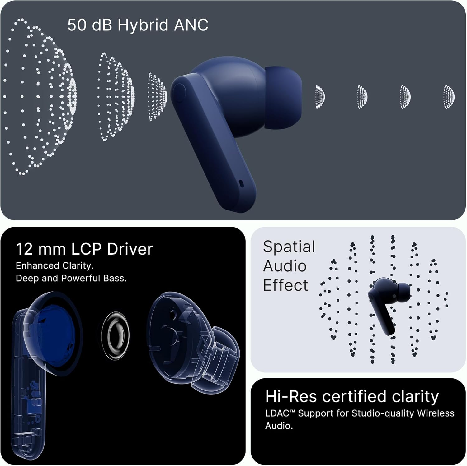 NOTHING - CMF Buds 2 Plus - Blue