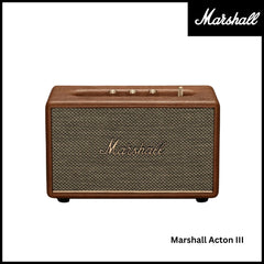 Marshall Acton 3 Bluetooth Speaker - Brown