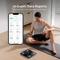 ANKER - EUFY P2 Bluetooth Smart Body Scale - Black