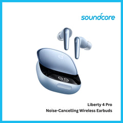 ANKER - SOUNDCORE Liberty 4 Pro Noise-Cancelling Wireless Earbuds - Light Blue