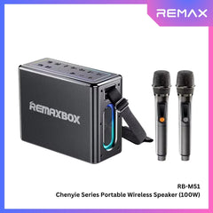 REMAX - RB-M51 5.4 Chenyie Series Portable Wireless Speaker With Light (100W) - Black
