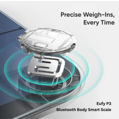 ANKER - EUFY P3 Bluetooth Smart Body Scale - Black