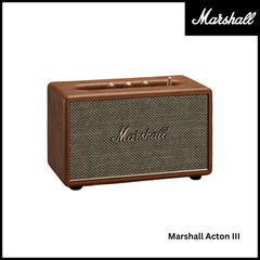 Marshall Acton 3 Bluetooth Speaker - Brown