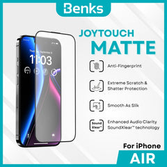 BENKS - JoyTouch Matte Screen Protector - IPhone Air